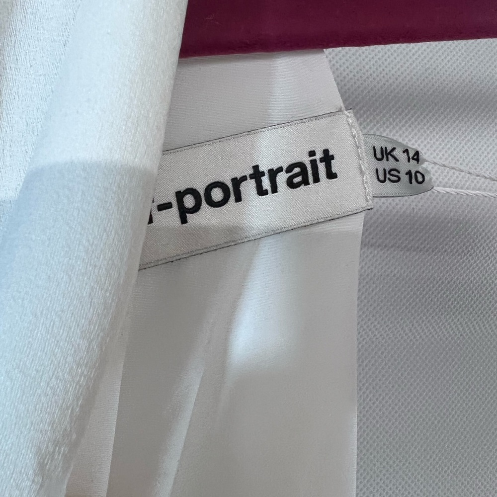 NEW NWT Self-Portrait Frill Contrast Mini Dress - Picture 9 of 9